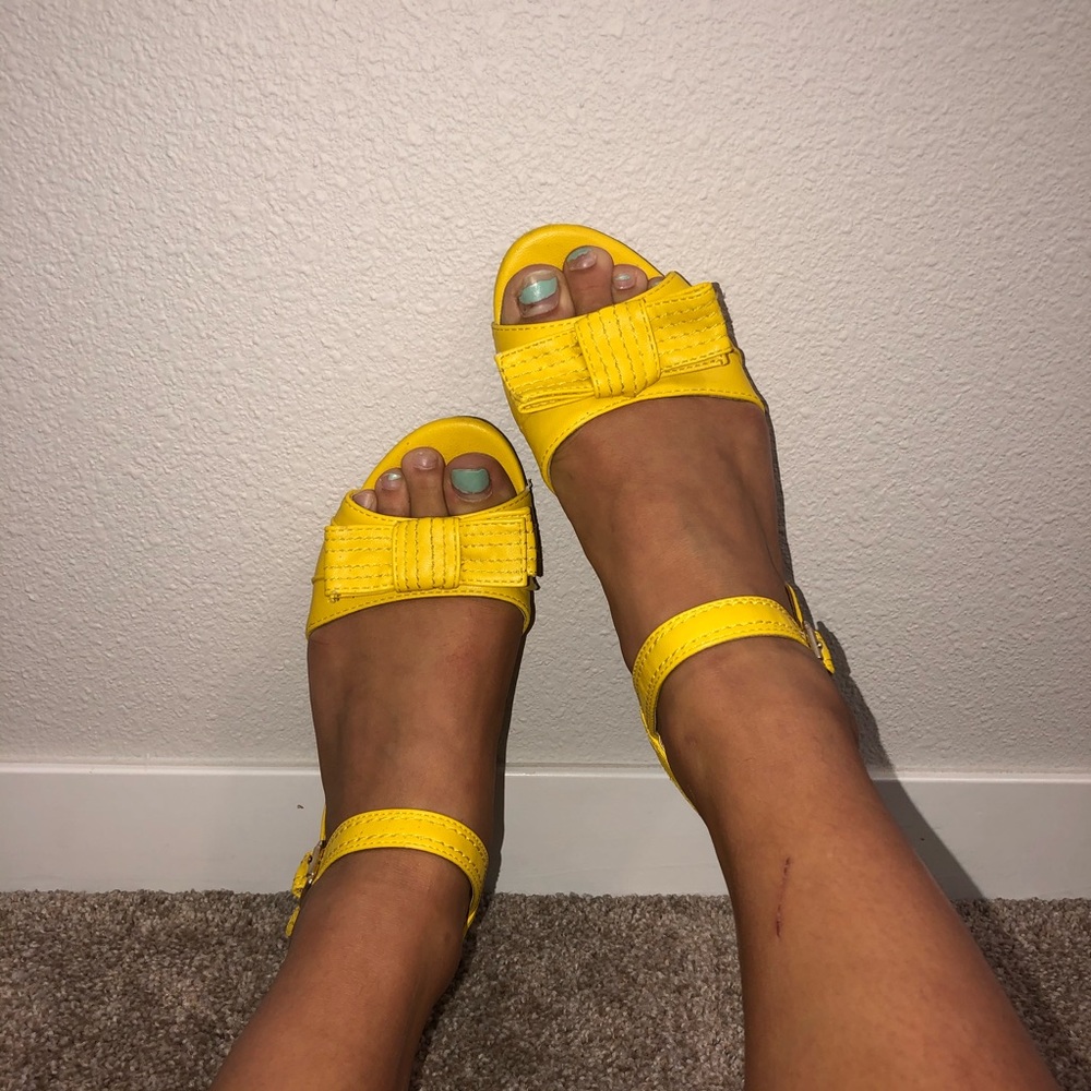Yellow Sandals